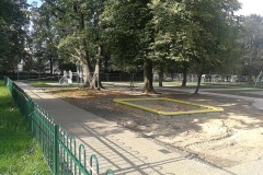 Przebudowa ścieżek rowerowo-pieszych park Kościuszki - Kraków